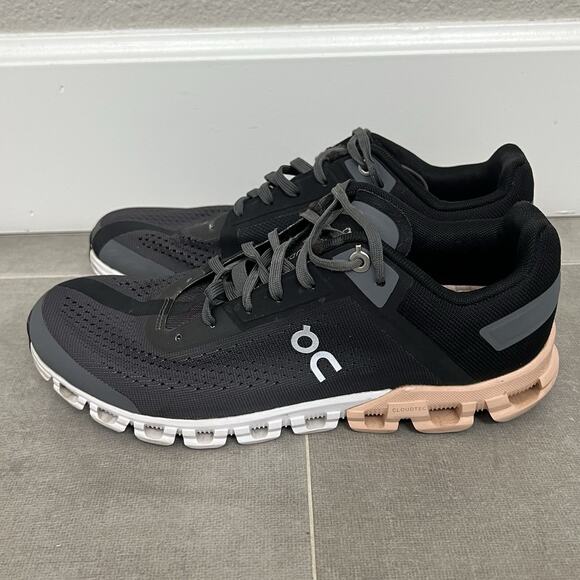 On Cloud Cloudflow Women's Size 7 Running Gray Pink Athletic Sneakers Shoes - Picture 3 of 7